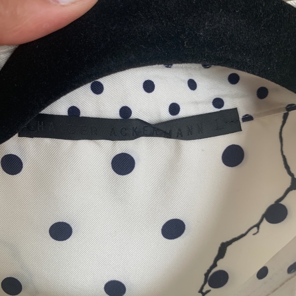 Haider Ackerman Silk Button Down Shirt - Picture 5 of 8